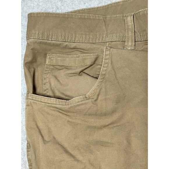 Columbia Hiking Pants Mens W36 L34 Khaki Light weight Breathable Slight Taper - Picture 12 of 16